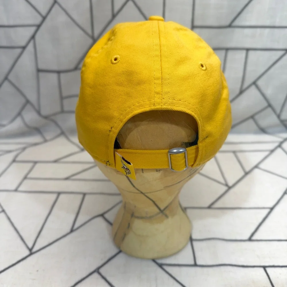 New Era Minnesota Vikings Hat OSFA Yellow 9TWENTY Adjustable Cap Women